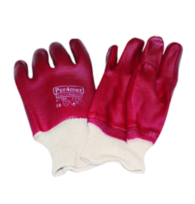 Chemical Resistant Knit Wrist Gloves for Protection Against Hazardous Materials, Comfortable Fit for Industrial and Laboratory Use, Designed for Durab